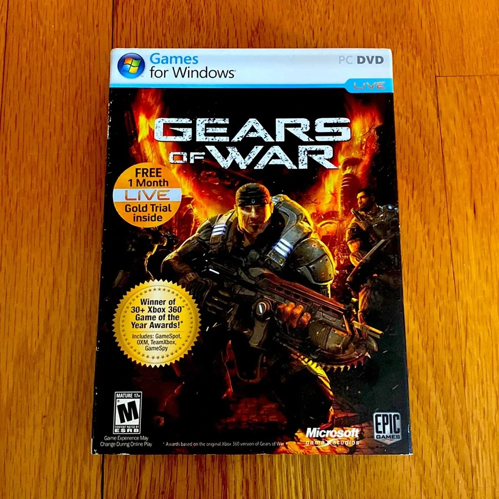 Gears of War PC DVD